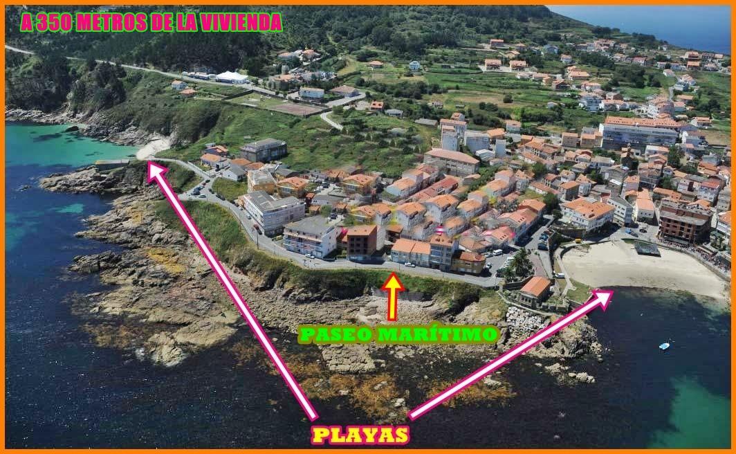 Apartamento Paseo Del Puerto 2 Finisterre Eksteriør bilde