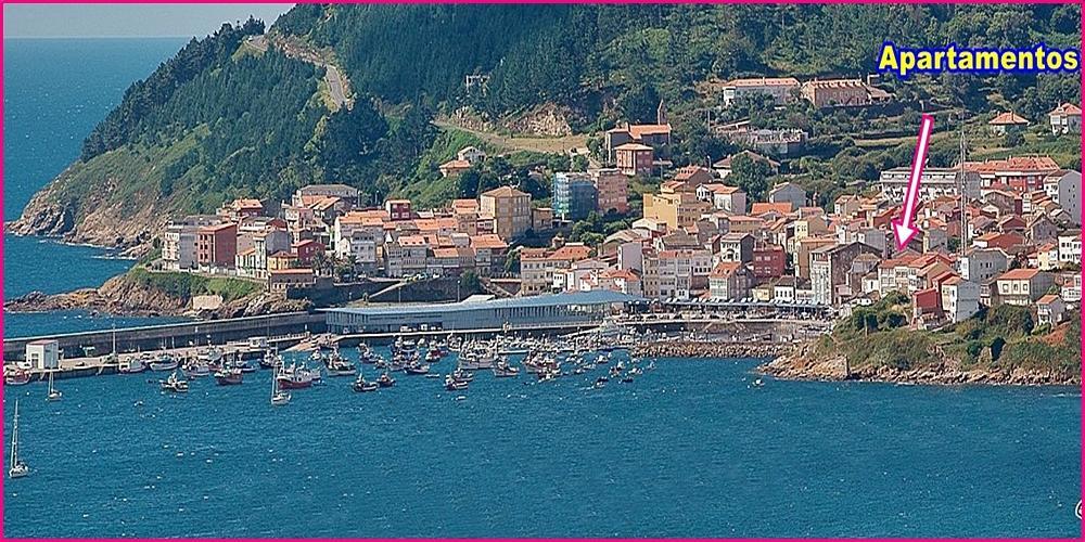 Apartamento Paseo Del Puerto 2 Finisterre Eksteriør bilde