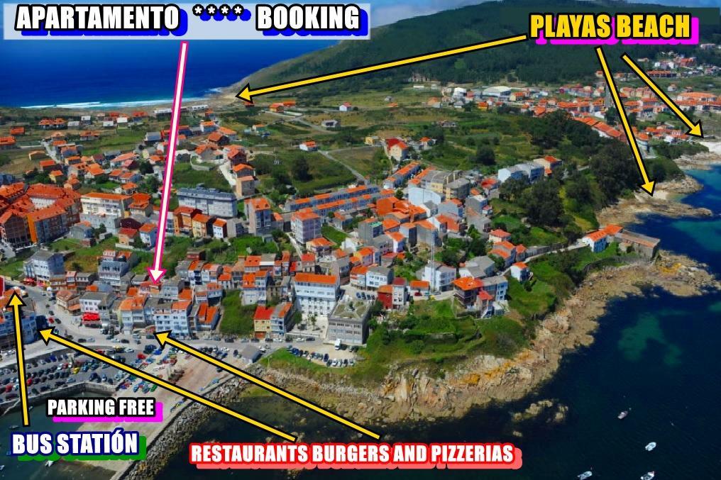 Apartamento Paseo Del Puerto 2 Finisterre Eksteriør bilde